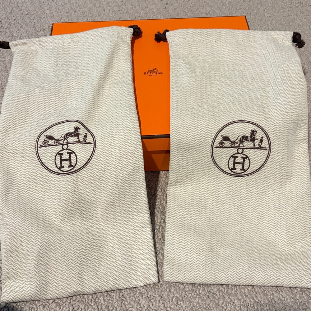 Authentic Hermes Oran Sandals Beige Natura / Beige Natural - size 40 / 9.5 - Picture 13 of 13